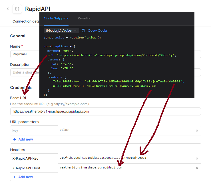 Getting Started with Retool & Rapid API